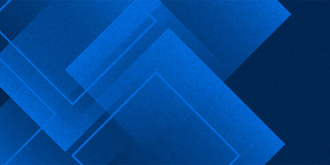 Leinwandbilder - Blue abstract on dark background concept and noise effect