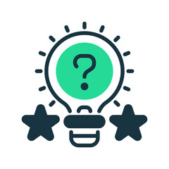 Poster - Curiosity line icon. Universal creative premium symbol. Vector sign icon logo template. Vector illustration