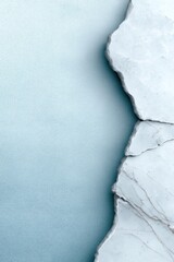Poster - Chic marble traces against an elegant artsy backdrop in a stylish interior design concept