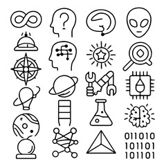 Poster - A versatile set of black silhouette social media web icons, perfect for illustrating global business and travel designs