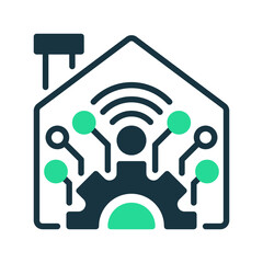 Poster - Smart Home line icon. Universal creative premium symbol. Vector sign icon logo template. Vector illustration
