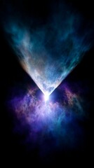 Wall Mural - Abstract Colorful Nebula In Deep Space