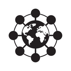 decentralized web node vector design