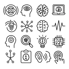 Poster - A vibrant collection of vector icons, symbols, and design elements for web and art projects