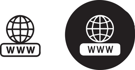 Poster - Abstract globe vector illustration for a global business website