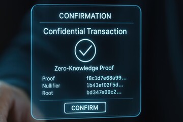 Poster - Digital Confirmation Box for Secure Blockchain Transactions and Zero-Knowledge Proof Displays