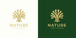 © rzfddesign - nature tree circle vector logo design
