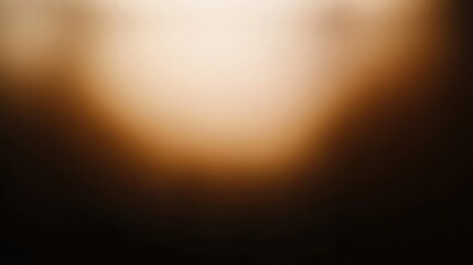 Poster - Soft blurred gradient of warm light fading into darkness, creating an abstract, cozy, and soothing ambiance.