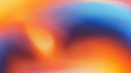 Poster - Abstract Colorful Blurred Background with Warm and Cool Tones for Creative Designs