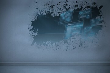 Poster - splash showing technology interface