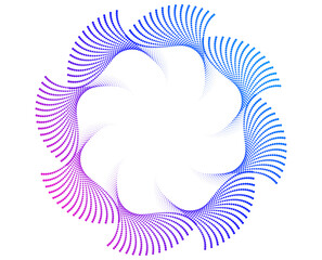 Aufkleber - Vector Element Illustration Branding jpg Design For Cosmetics, Jewelry, Fashion, Medical, Wedding For Banner, Web-Design, Brochure, Background, Visualization. Circular Dots