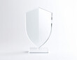 © Veeraphong - Acrylic shield award mock up isolated on white background