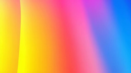 Poster - Colorful Gradient Abstract Background with Bright Neon Shades for Design