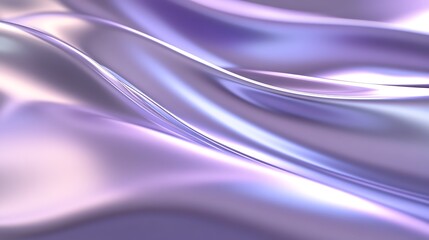 Poster - Abstract purple silk background with soft waves and smooth texture for elegant designs