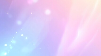 Aufkleber - Pastel gradient background with soft light sparkles for dreamy and ethereal feel. Abstract backdrop