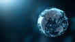 © venusvi - A digital globe interconnected by a network, showcasing global connectivity and technology advancements in a modern world.