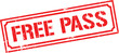 © Barikly_Std - Grunge stamp free pass