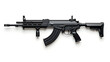 © Hamza - assault rifle isolated on white