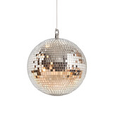 silver disco ball on a transparent background.PNG
