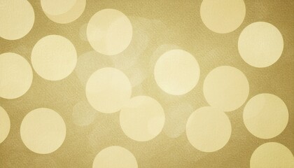 Poster - vintage gold polka dot background with soft textured surface and light reflections, ideal for holiday branding, luxury packaging design, and elegant print media

