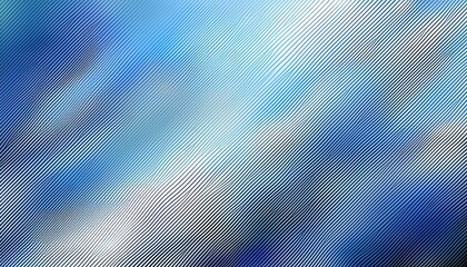 Poster - dynamic diagonal blue lines abstract background with high contrast gradient flow and smooth texture for modern web design, digital art, branding, print media, or textile pattern use

