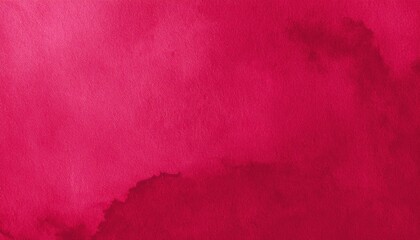 Poster - deep rose red watercolor gradient texture with organic stains and soft paper grain for elegant branding, print template, packaging or digital background use

