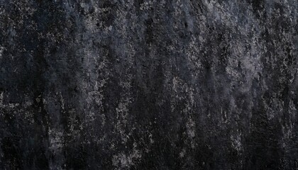 Leinwandbilder -  dark grunge black textured fabric background with distressed brush strokes and subtle linen pattern for website banner, print poster, branding or digital design