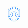 © Nargiz - virus detection icon sign vector