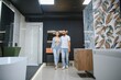 © Serhii - Young family couple choosing bathroom sink in bathroom fixtures store