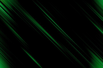 Poster - Background black and green dark are light with the gradient is the Surface with templates metal texture soft lines tech gradient abstract diagonal background silver black sleek with gray.
