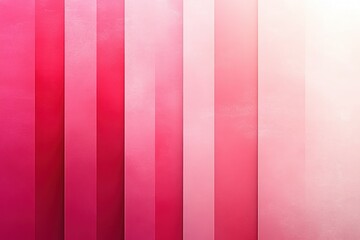 Poster - Gradient of vertical pink and red panels transitioning smoothly from deep red to bright white creating a warm and vibrant abstract background