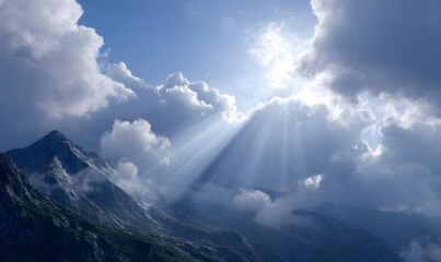 Wall Mural - the heavens. lighting. generative ai