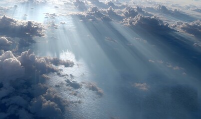 Wall Mural - the heavens. lighting. generative ai
