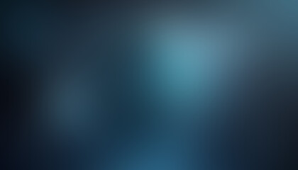 Fototapete - Abstract soft dark blue color gradient blur background. Blur background with multiple color dark blue gradient smooth and soft. 