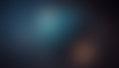 Fototapete - Abstract soft dark blue color gradient blur background. Blur background with multiple color dark blue gradient smooth and soft. 