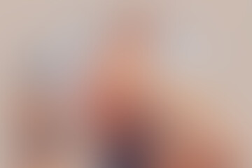 Fototapete - Abstract soft warm color gradient blur background. Blur background with warm color gradient smooth and soft. 
