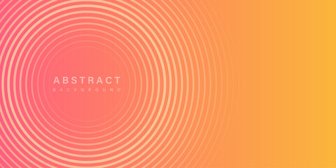 Wall Mural - abstract gradient background with transparent circle lines. technology graphic design minimalist gra
