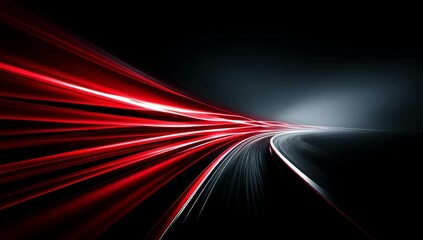 Wall Mural - Abstract red background with lines