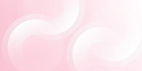 Poster - Abstract banner background pastel colorful pink and yellow art modern abstract