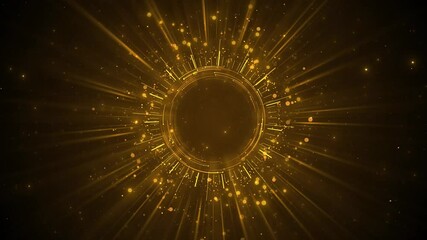 Wall Mural - Glitter Light circle trail Sparkling dust trail spiral particle . holiday event title festival Christmas, Diwali, Ramadan. circles sparkles dots. Luxury black Friday sale, birthday party, night music