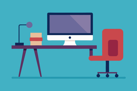 Modern Workspace Clean Desk Setup for Productivity and Focus