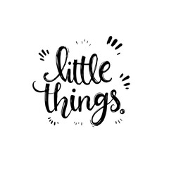 Poster - Handwritten Inspirational Quote 