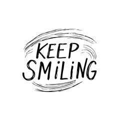 Poster - Positive affirmation hand-drawn vector design to promote optimism and happiness