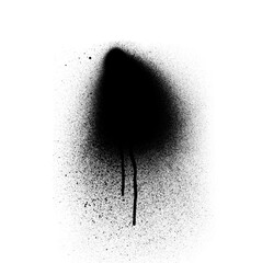 Poster - Spray Paint Splatter Effect for Urban Design Projects A Versatile Graphic Element for Street Art Inspired Creations and Grunge Style Illustrations