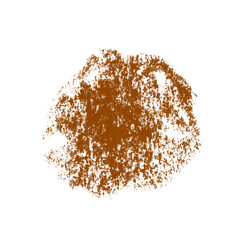 Poster - Abstract Brown Brushstroke Texture on Transparent Background for Digital Design Projects and Creative Compositions with Artistic Grunge Element