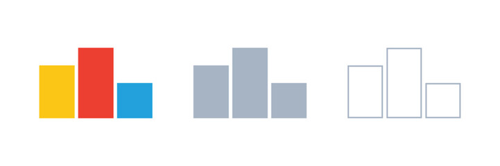 Wall Mural - sport podium icon. business hierarchy pyramid symbol. graphic level diagram. business pedestal templ