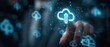 © artbot - Cloud upload graphic interaction