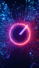 Poster - Futuristic Concept of Dynamic Radial Data Transmission with Cyber Security and High Capacity Flow
