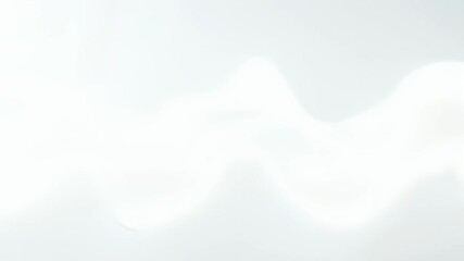 Poster - Abstract White Wave Background Texture with Soft Gradient and Smooth Lines