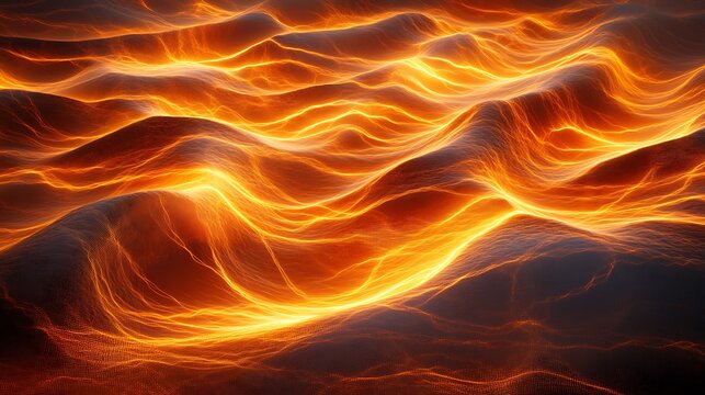 Abstract fiery waves (58)